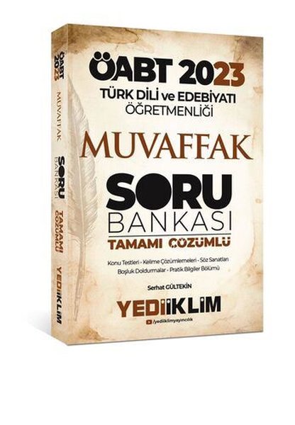 2023 ÖABT Türk Dili ve Edebiyatı Öğretmenliği Muvaffak Tamamı Çözümlü Soru Bankası