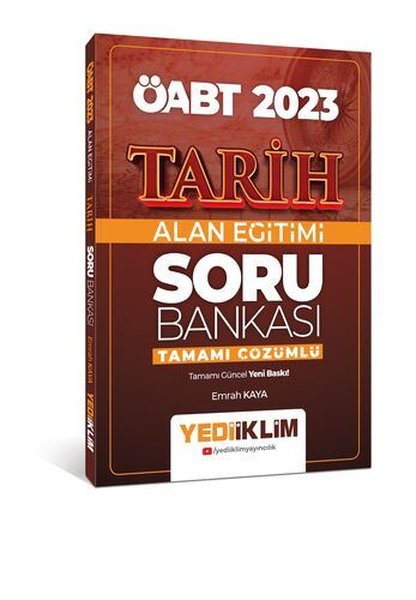 2023 ÖABT Tarih Alan Eğitimi Tamamı Çözümlü Soru Bankası