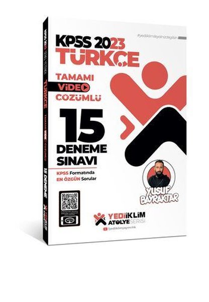2023 KPSS Atölye Serisi Türkçe Tamamı Video Çözümlü 15 Deneme Sınavı
