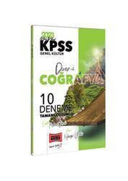 2023 KPSS Divan-ı Coğrafya Tamamı Çözümlü 10 Deneme