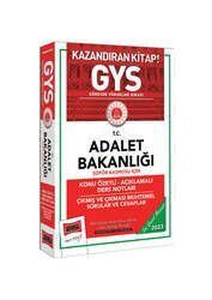 2023 Adalet Bakanlığı Şöför Kadrosu İçin Konu Özetli Açıklamalı Ders Notları Çıkmış ve Çıkması Muhte