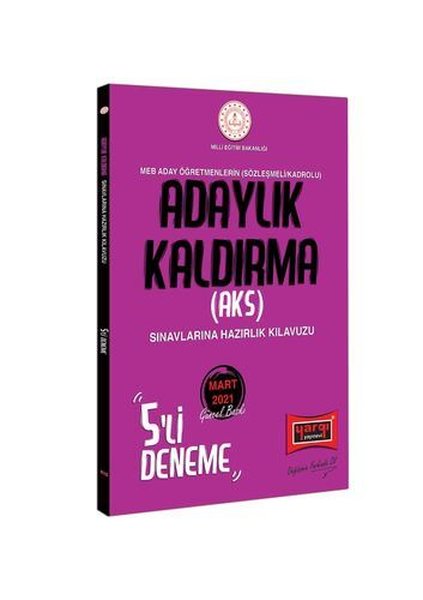 MEB Adaylık Kaldırma Sınavlarına Hazırlık Kılavuzu 5 Deneme