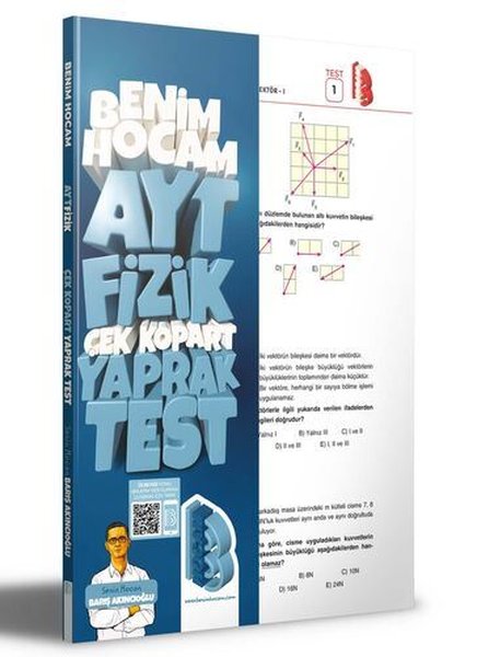 2023 AYT Fizik Çek Kopar Yaprak Test