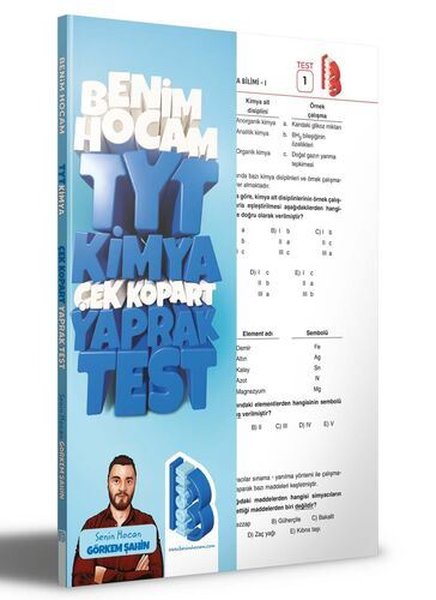 2023 TYT Kimya Çek Kopar Yaprak Test