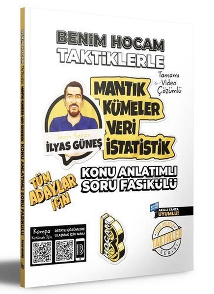 Tüm Adaylar İçin Taktiklerle Mantık Kümeler Veri İstatistik Konu Anlatımlı Soru Fasikülü