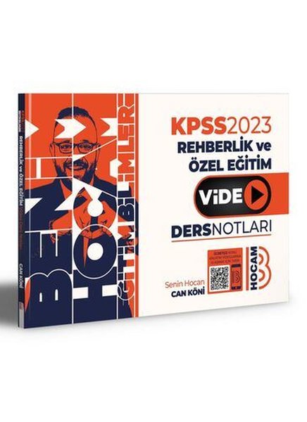 2023 KPSS Eğitim Bilimleri Rehberlik Video Ders Notları