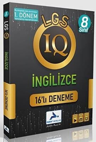 8.Sınıf LGS 1.Dönem IQ İngilizce 16'lı Deneme