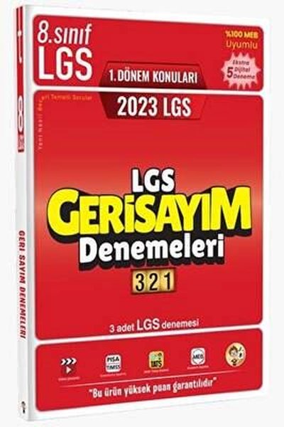 2023 8.Sınıf LGS 1.Dönem Gerisayım Denemeleri 3 2 1