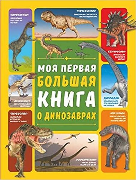 Moja pervaja bolshaja kniga o dinozavrah