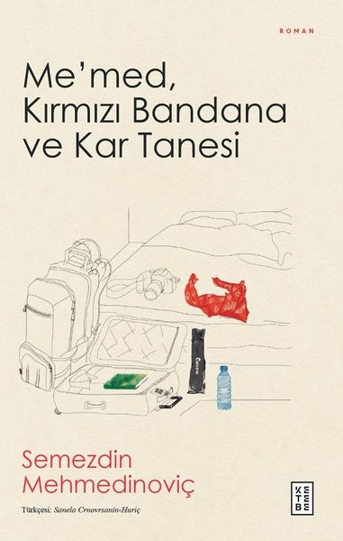 Me'med Kırmızı Bandana ve Kar Tanesi