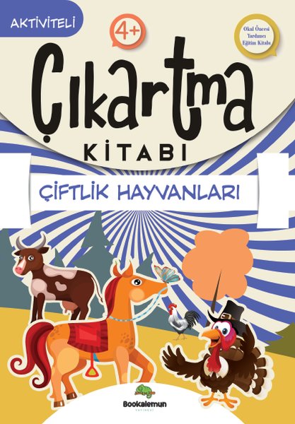 Çiftlik Hayvanları - Çıkartma Kitabı