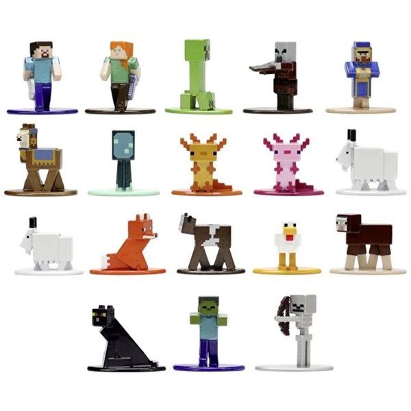 Jada Minecraft Multi Pack Nano Figures