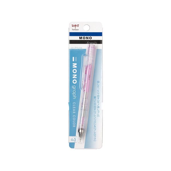 Tombow MONO Graph 05mm Mekanik Kurşun Kalem Pembe