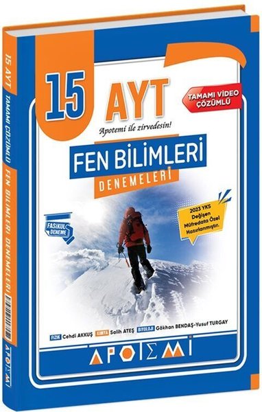 AYT Fen Bilimleri 15'li Deneme - 2023 Özel Baskı