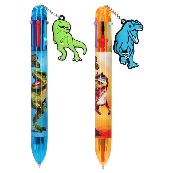 Topmodel Dino World Ball Pen 6 Colours