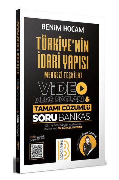 Türkiye'nin İdari Yapısı Merkezi Teşkilat Video Ders Notları ve Tamamı Çözümlü Soru Bankası