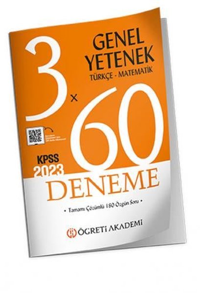 KPSS Genel Yetenek Genel Kültür Türkçe Matematik 3x60 Deneme
