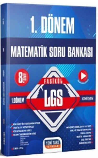 8.Sınıf LGS 1.Dönem Matematik Soru Bankası - 2023 Özel Baskı