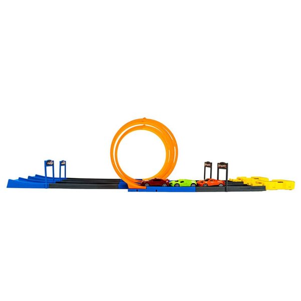 King Toys Drag Track Fırlatıcılı Yarış Pisti