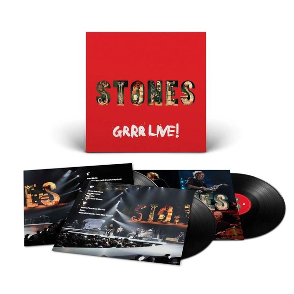 THE ROLLING STONES Grrr Live! Plk