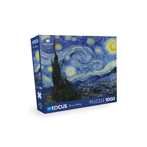 Blue Focus Puzzle 1000 Parça Yıldızlı Gece BF417