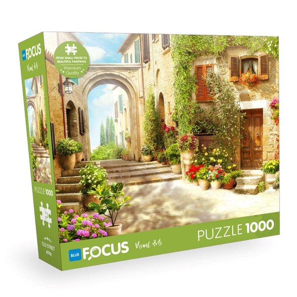 Blue Focus Puzzle 1000 Parça Eski Sokak BF422