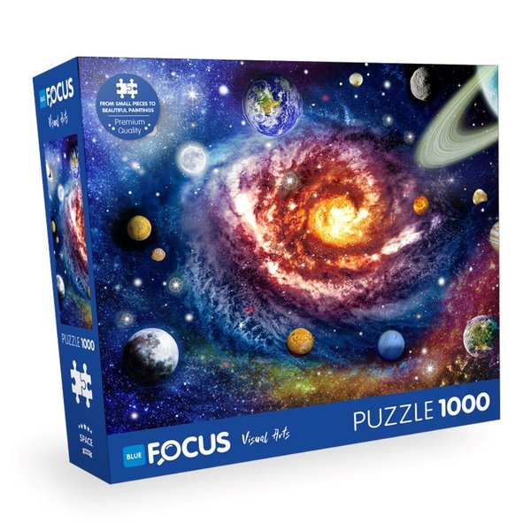 Blue Focus Puzzle 1000 Parça Uzay BF429