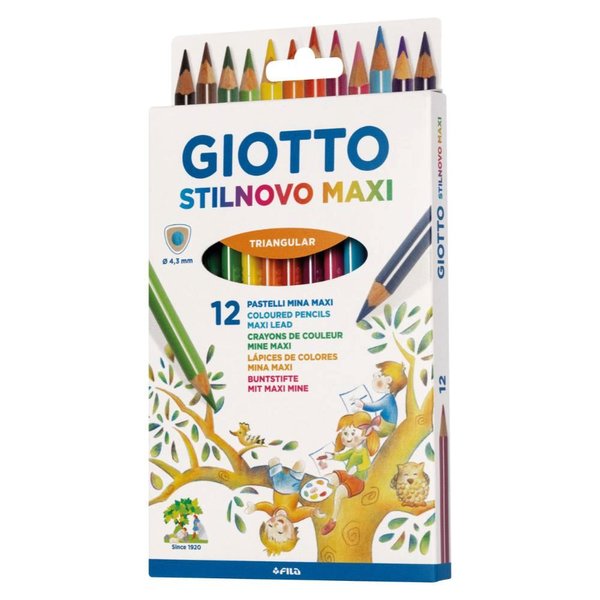 Giotto 256500 Stilnovo 12 li Kuru Boya Kalemi