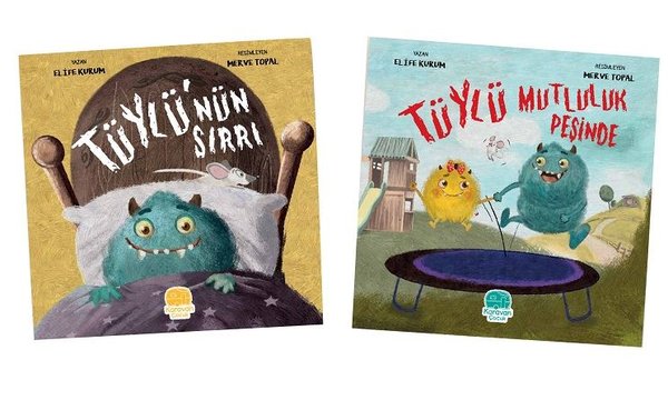 Canavar Tüylü Seti - 2 Kitap Takım