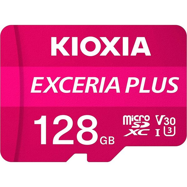Kioxia Exceria Plus 128 GB LMPL1M128GG2 UHS-1 C10 U3 100MB/s microSDXC Hafıza Kartı