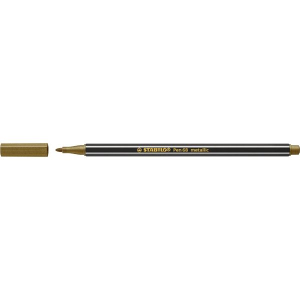 Stabilo Pen Metalik Altın 68/810
