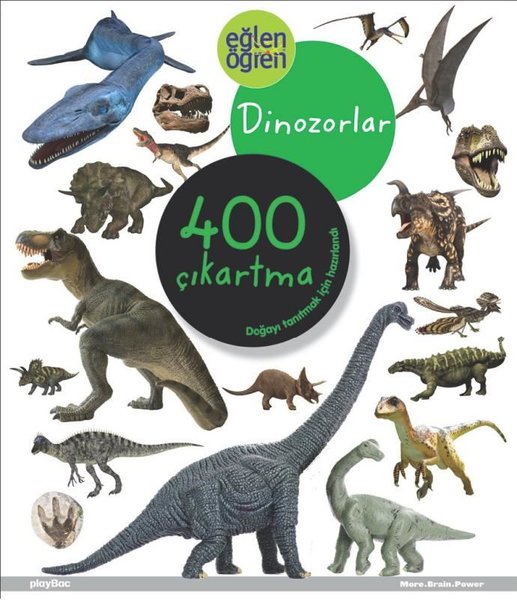 Eğlen Öğren Dinozorlar 400 Çıkartma