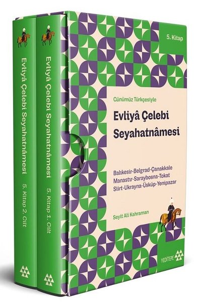 Evliya Çelebi Seyahatnamesi 5.Kitap - 2 Cilt - ...