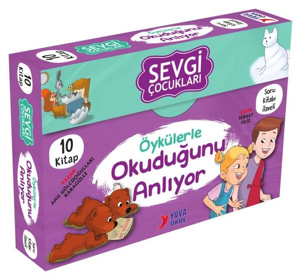 Sevgi Çocukları Öykülerle Okuduğunu Anlıyor Set...
