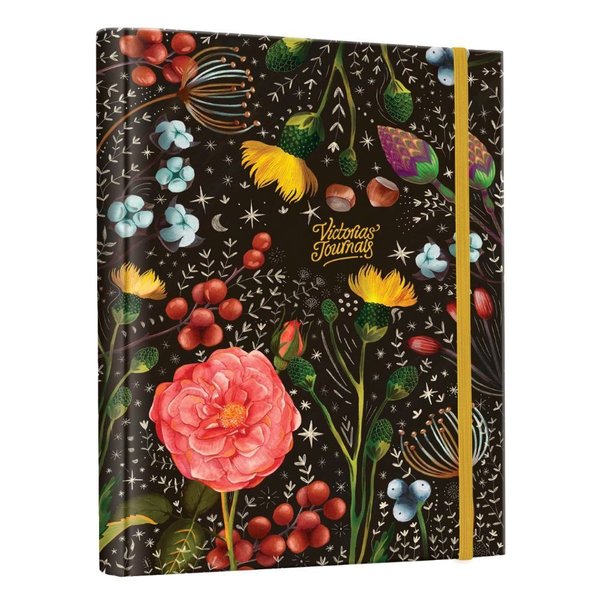 Victoria's Journals Gizli Spiralli Defter 17x24 96 Yaprak Çizgili