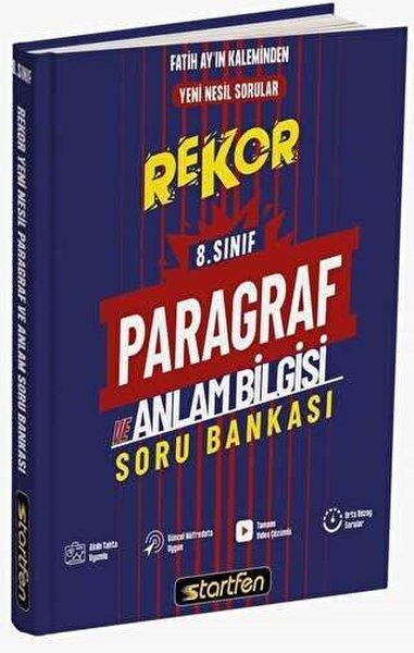 8.Sınıf Paragraf ve Anlam Bilgisi Rekor Soru Bankası