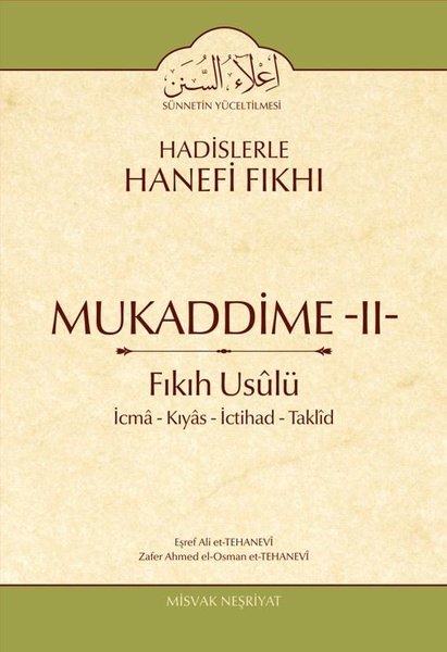 Mukaddime 2 Fıkıh Usulü İcma Kıyas İctihad Taklid