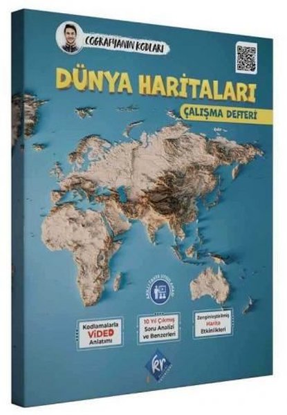 Coğrafyanın Kodları Dünya Haritaları Çalışma Defteri