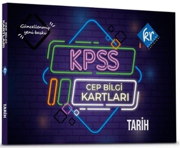 2023 KPSS Tarih Cep Bilgi Kartları