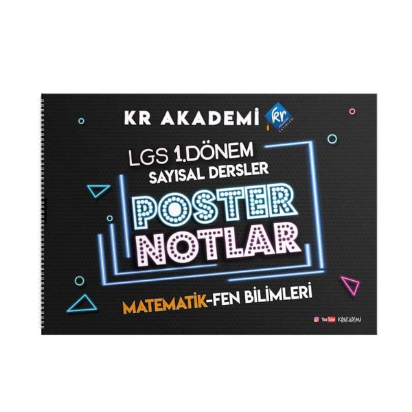 LGS 1. Dönem Sayısal Bölüm Poster Notlar