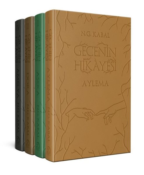 Gecenin Hikayesi Deri Kapak Seti - 4 Kitap Takım