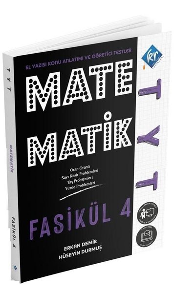 TYT Matematik El Yazısı Konu Anlatım 4. Fasikül