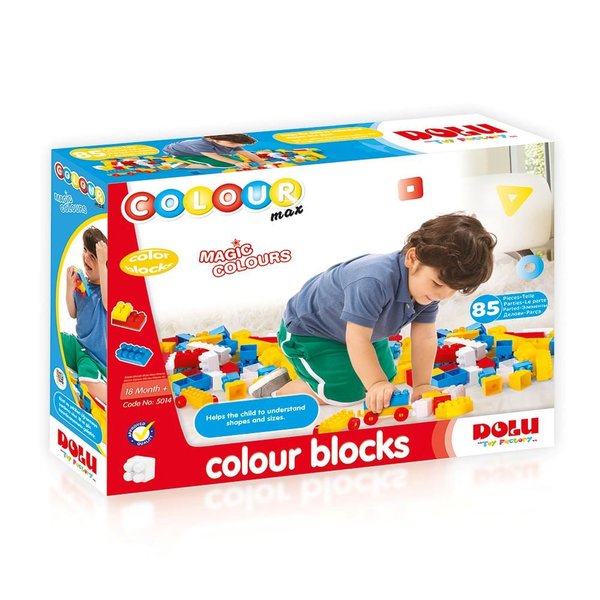 Dolu Oyuncak 5014 Renkli Bloklar 85 Parça