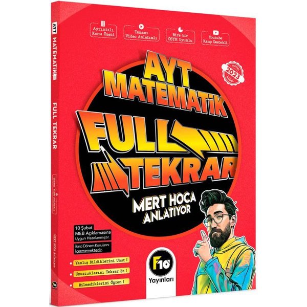 Mert Hoca AYT Matematik Full Tekrar Video Ders Kitabı