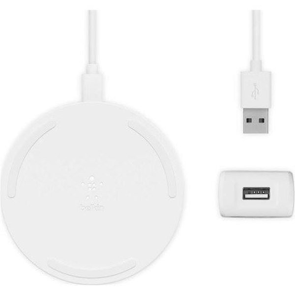 Belkin 10W Kablosuz Şarj Cihazı-Beyaz