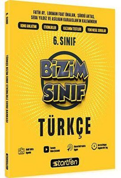 6. Sınıf Bizim Sınıf Türkçe Etkinlikli Soru Ban...
