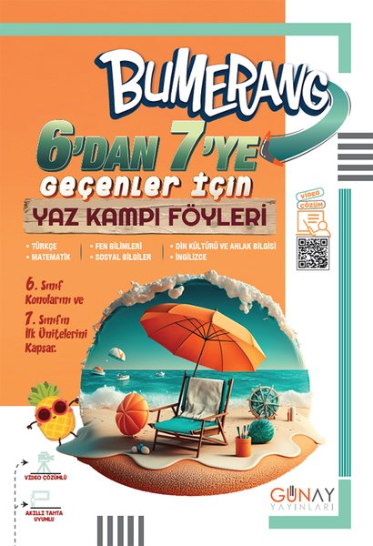 6'dan 7'ye Geçenler İçin Bumerang Yaz Kampı Föy...
