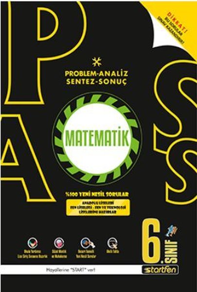 6. Sınıf Pass Matematik Soru Bankası