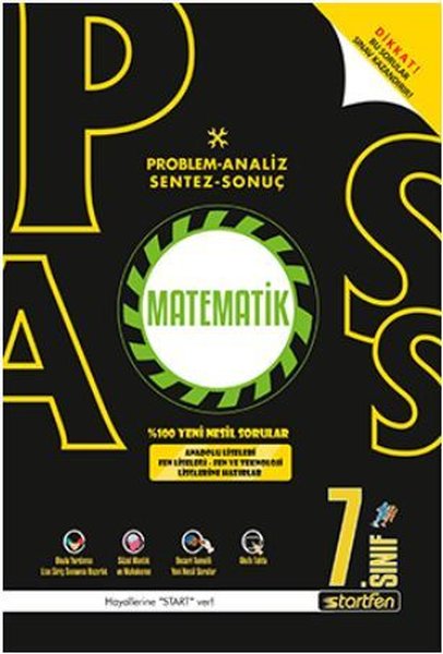 7. Sınıf Pass Matematik Soru Bankası