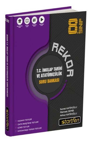 8. Sınıf T.C. İnkılap Tarihi ve Atatürkçülük Rekor Soru Bankası